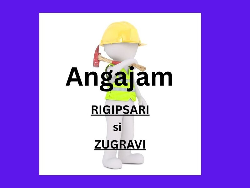 Rigipsari si zugravi